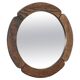 'Clove' mirror in solid oak 1970