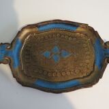 Set of 4 small Venetian trays, 1970 Italy