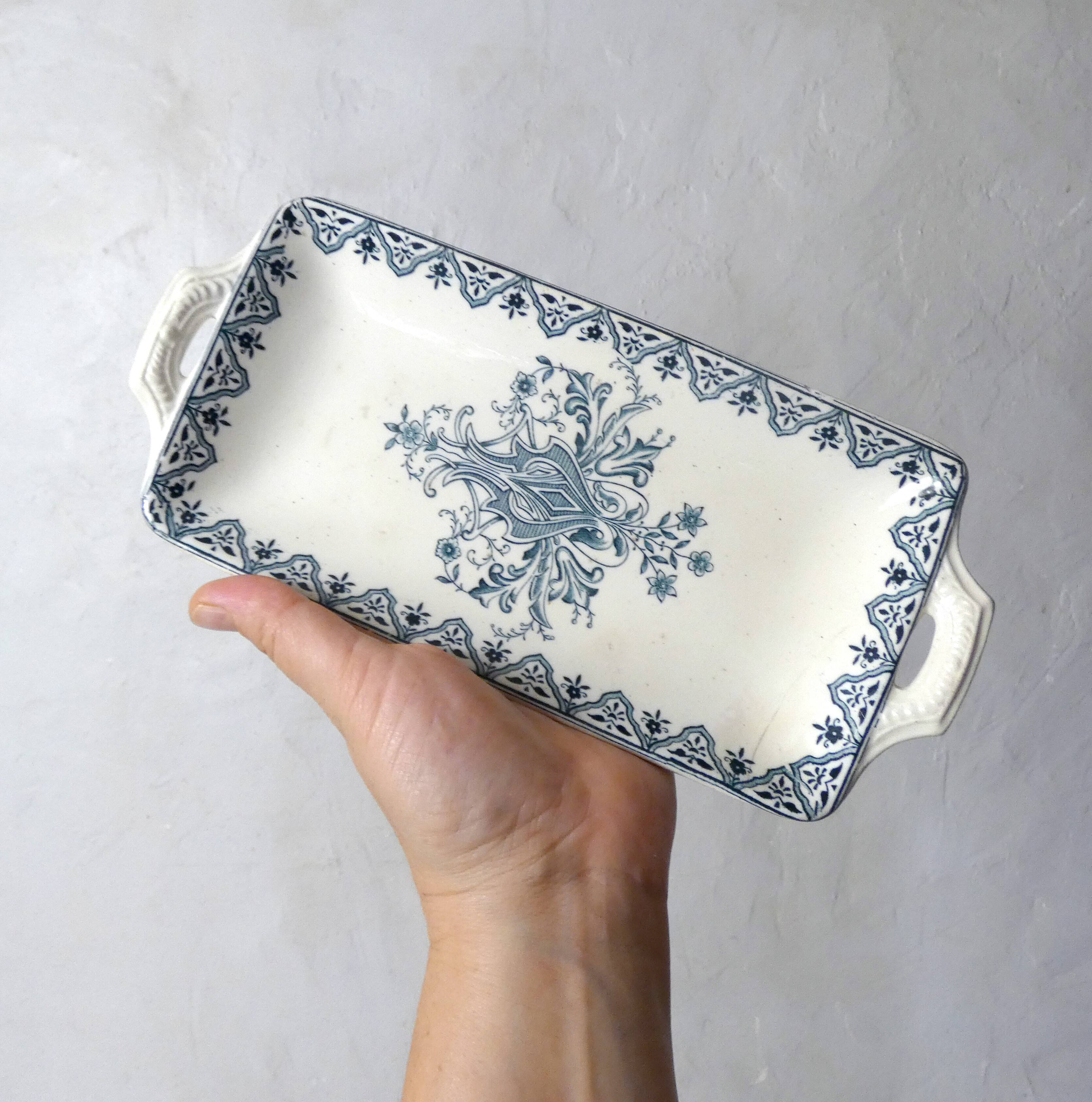 Iron earth tray alhambra salins art deco