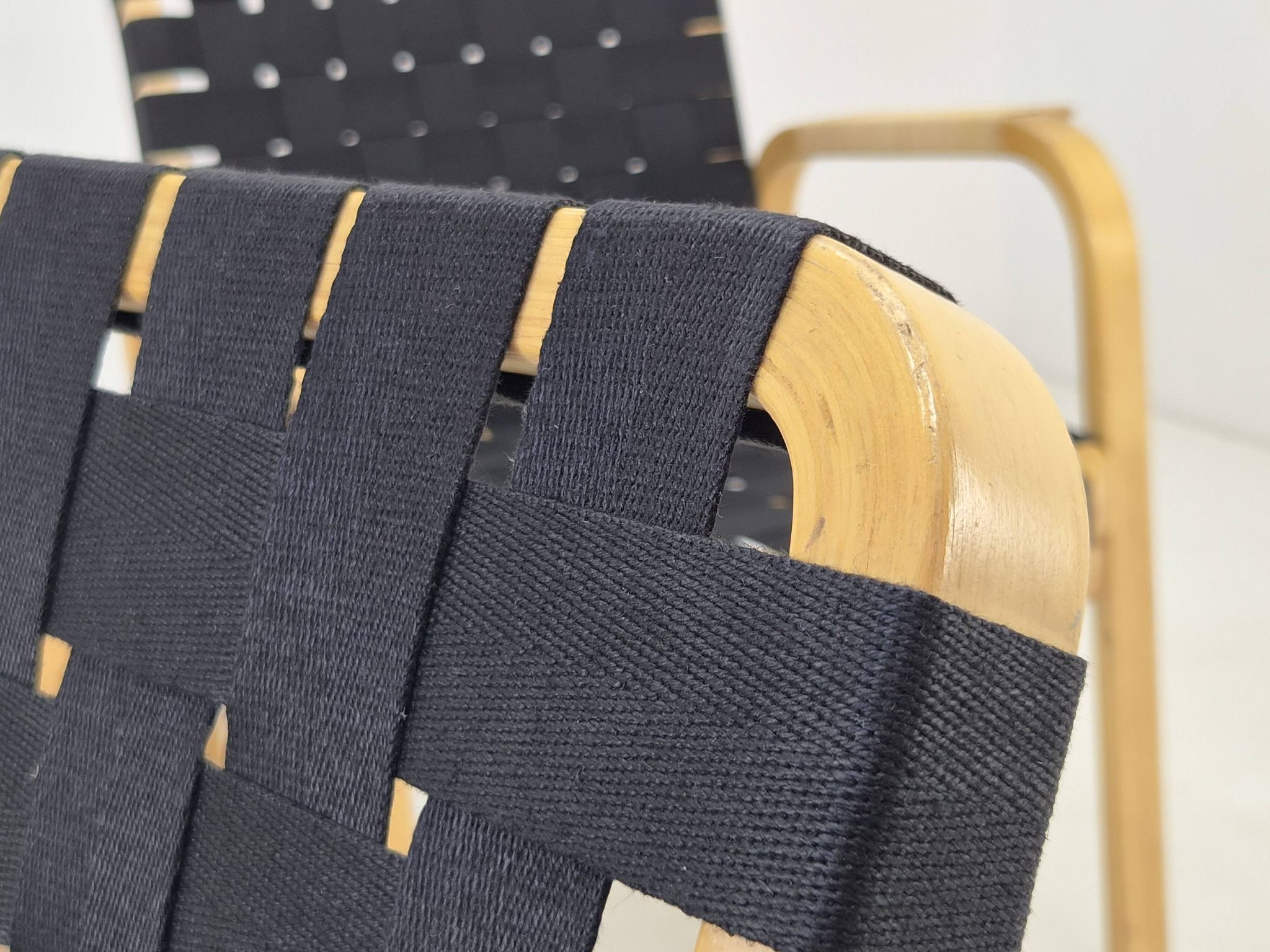 Model 45 Lounge Chairs by Alvar Aalto for Artek, 1970s, Set of 4