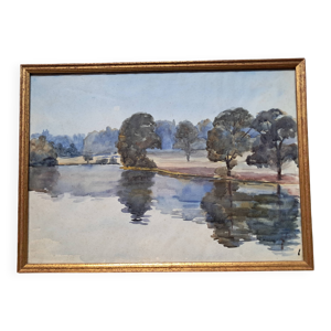 Tableau ancien représentant