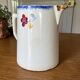 Old earthenware pitcher Digoin Sarreguemines Mary Lou