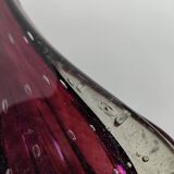 Murano glass vase, amethyst in colour, circa 1950.