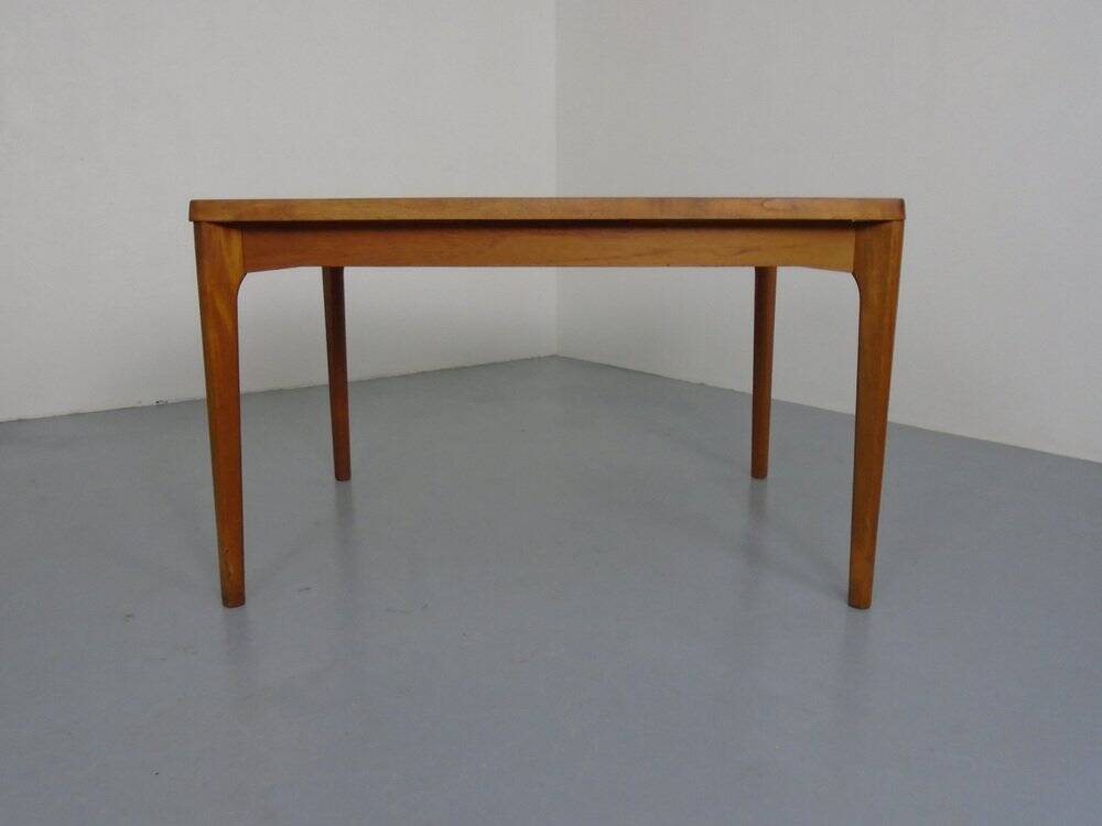 Extendable Teak Dining Table by Henning Kjærnulf for Velje Møbelfabrik, 1960s