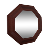 Small octagonal vintage mirror 27x27cm