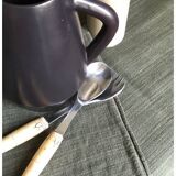 Vintage Hemp Tablecloth Dyed Khaki