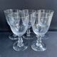 5 verres à eau baccarat – art nouveau