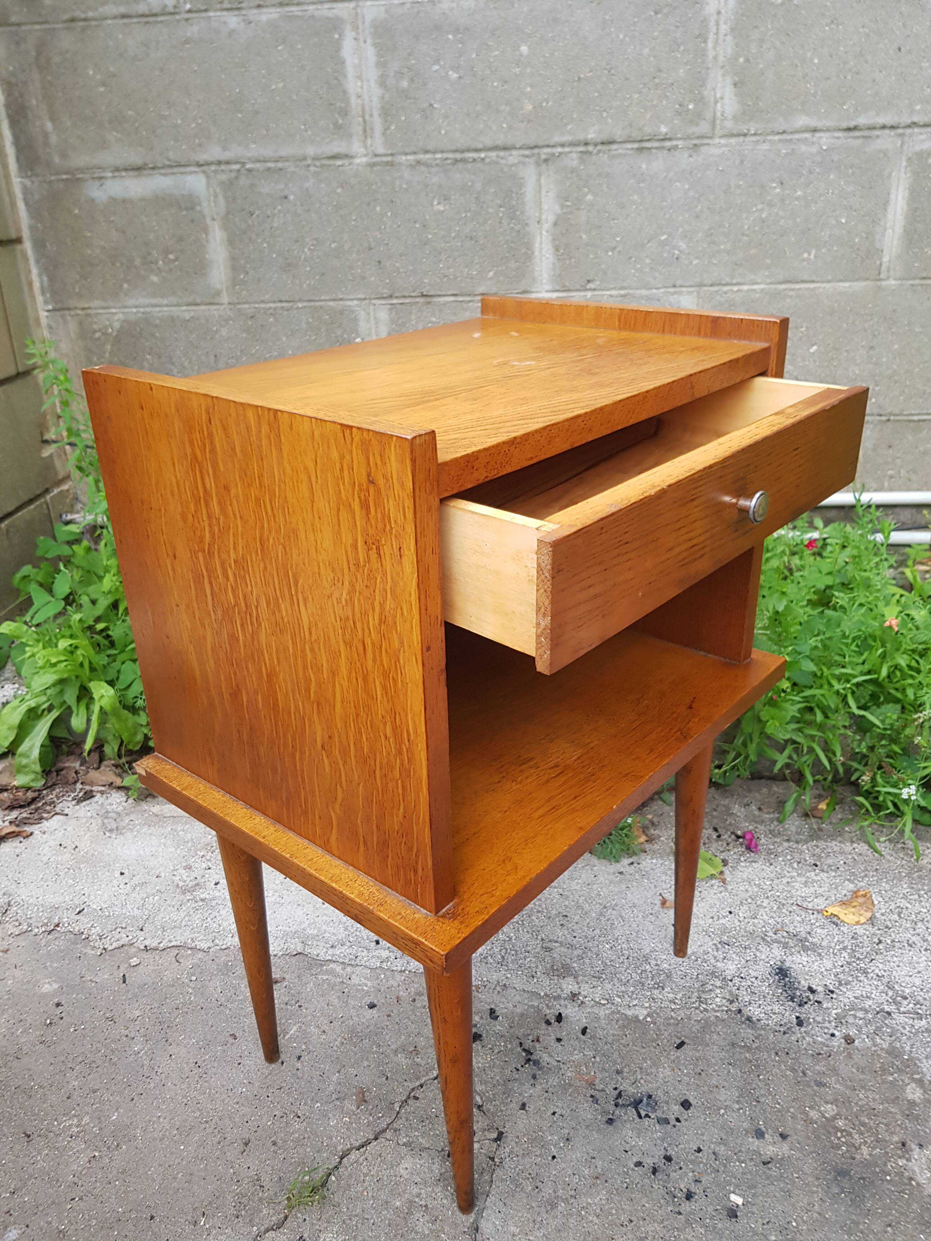 Scandinavian bedside table