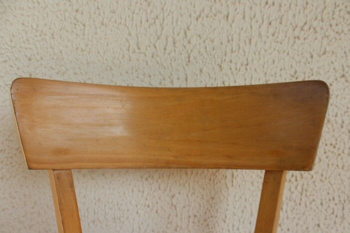 Duo de chaises bistrot années 60