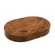 Mid-century olive wood ashtray, Italy ca. 1970