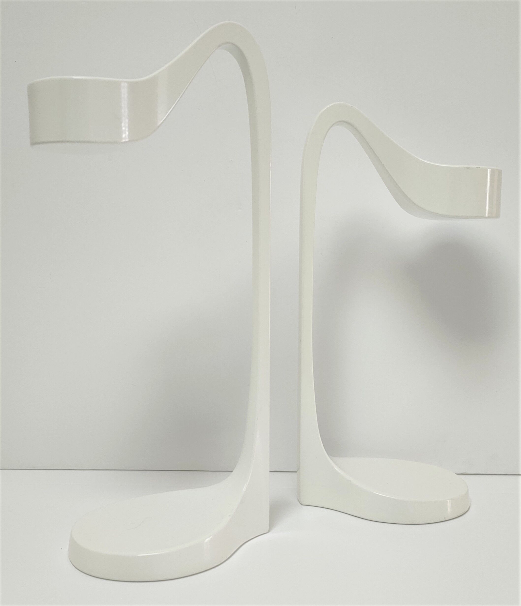 Pair of designer candle holders by Monika Mulder for vintage Ikea