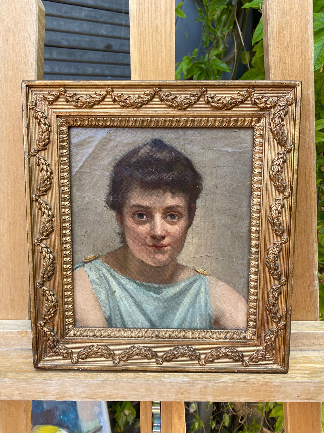 Portrait of a 19th century Empire woman