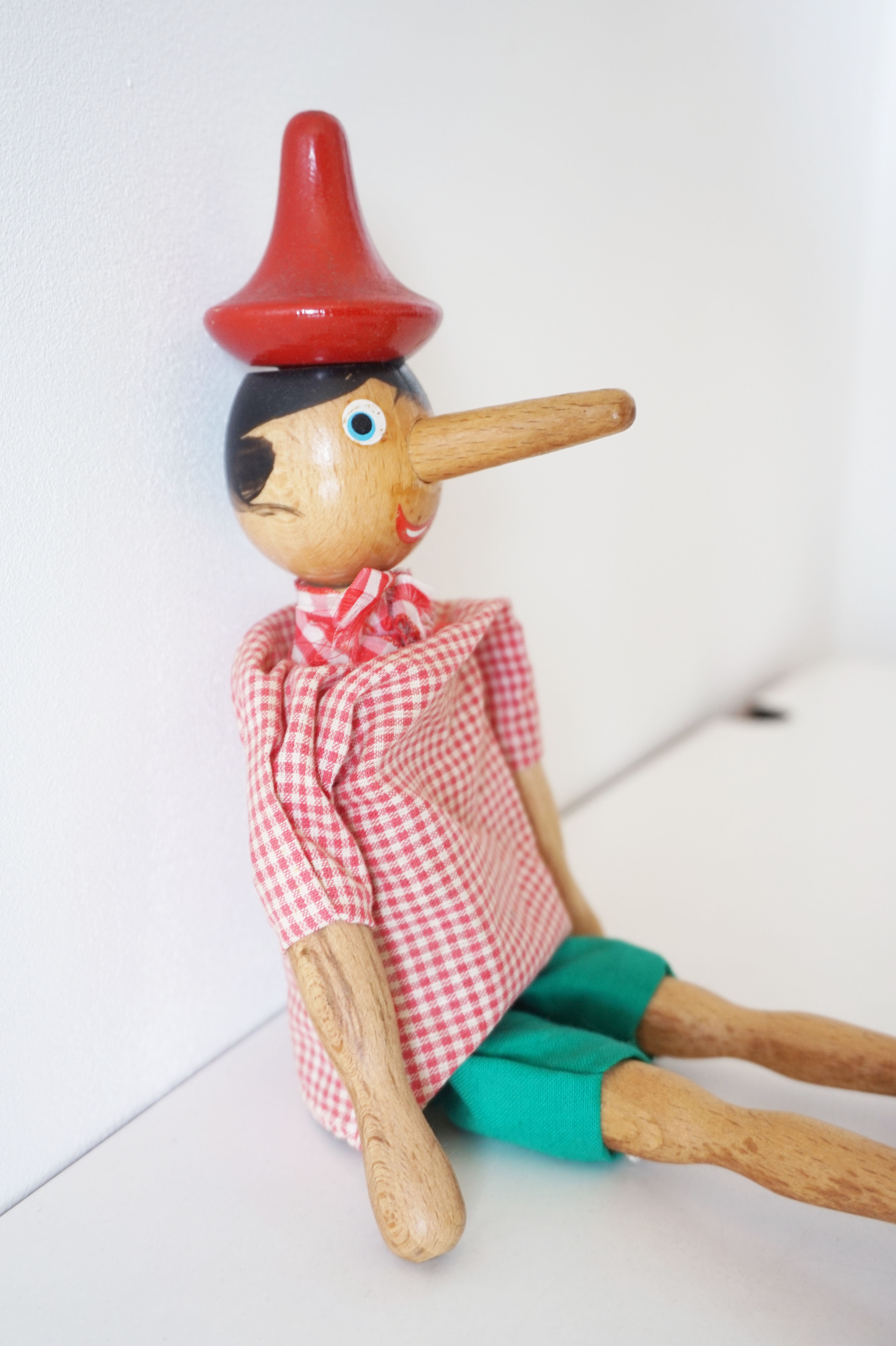 Pinocchio ancien en bois