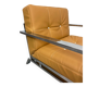 Fauteuil lounge design milieu du siècle - Studio beige