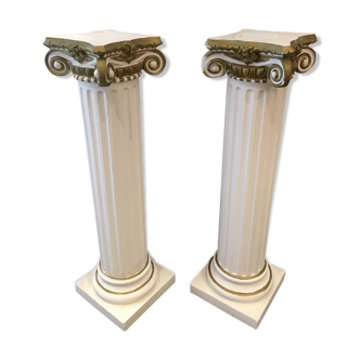 Plaster Ionic Columns