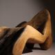 Brutalist Chaise Longue – Lounge Chair in Solid Oak | Germany 1970s