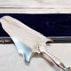 1930 silver metal pie shovel