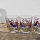 Vintage bird water glasses