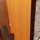 Notary furniture double filing cabinet with old curtains