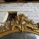 Oval Mirror Louis XV gilded wood