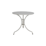 Brocante round garden table made of steel