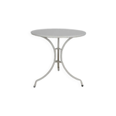 Brocante round garden table made of steel