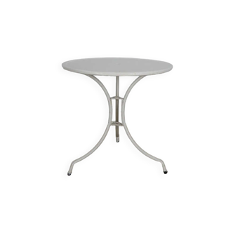 Brocante round garden table made of steel