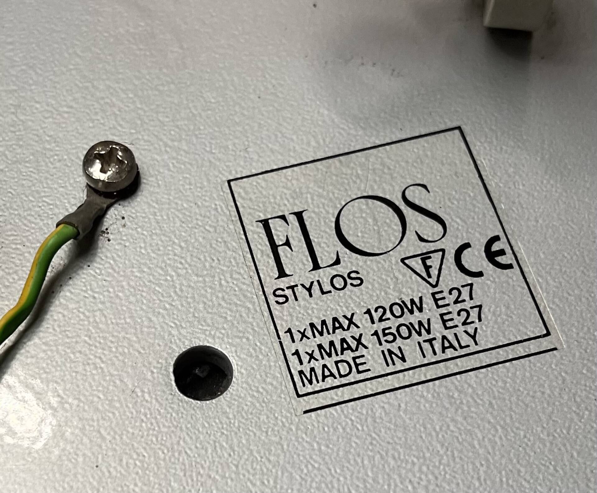 Lampadaire Stylos d'Achille Castiglioni pour Flos