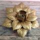 Flower metal sconce