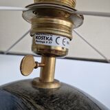 Kostka lamp signed by Mathias 1970s
