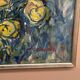 Swedish Oil on Canvas – “Flower” by S. Koskinen – Dated 1978