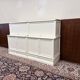Original Globe Wernicke English Low Bookcase White