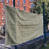 Tapis Berbère - Crème et Vert - 150 x 275 cm