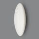 White Murano Glass Ceiling Light, 1970s