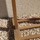 Vintage wooden valet