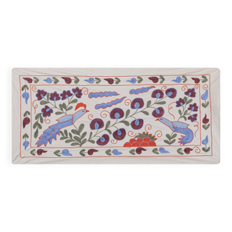 Tapis noué à la main, tapis turc vintage 48x97 cm