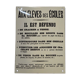 Enamelled plaque "to school students ....."