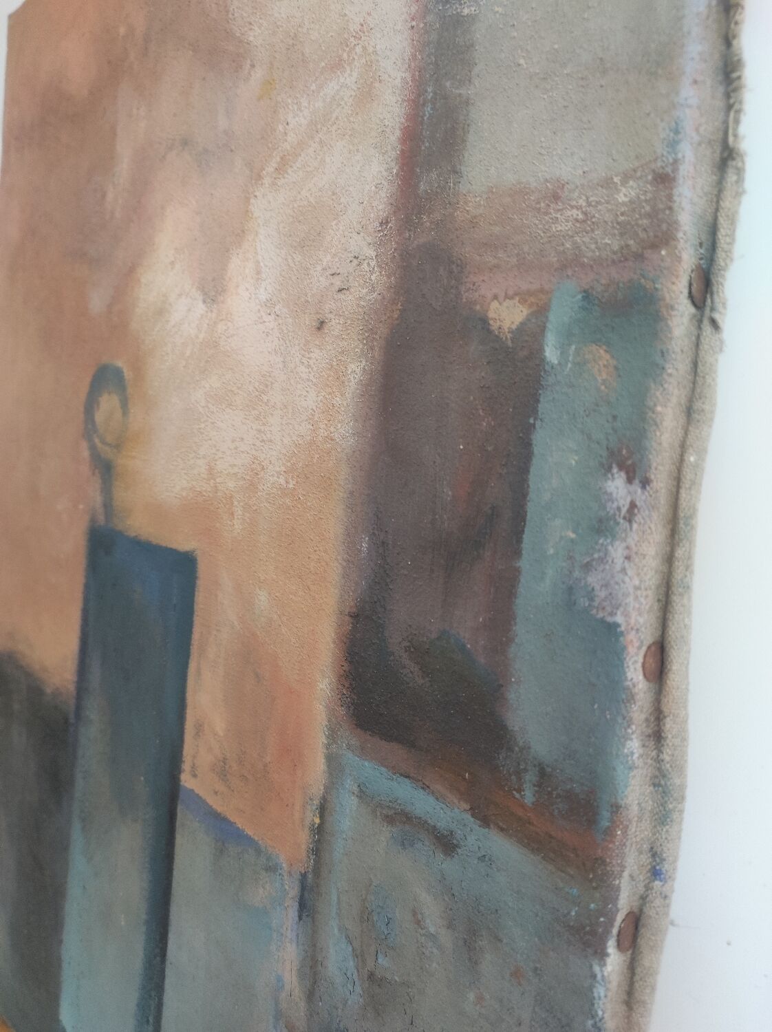 Modern painting vase