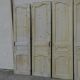 Set of 6 interior doors in fir of the nineteenth century