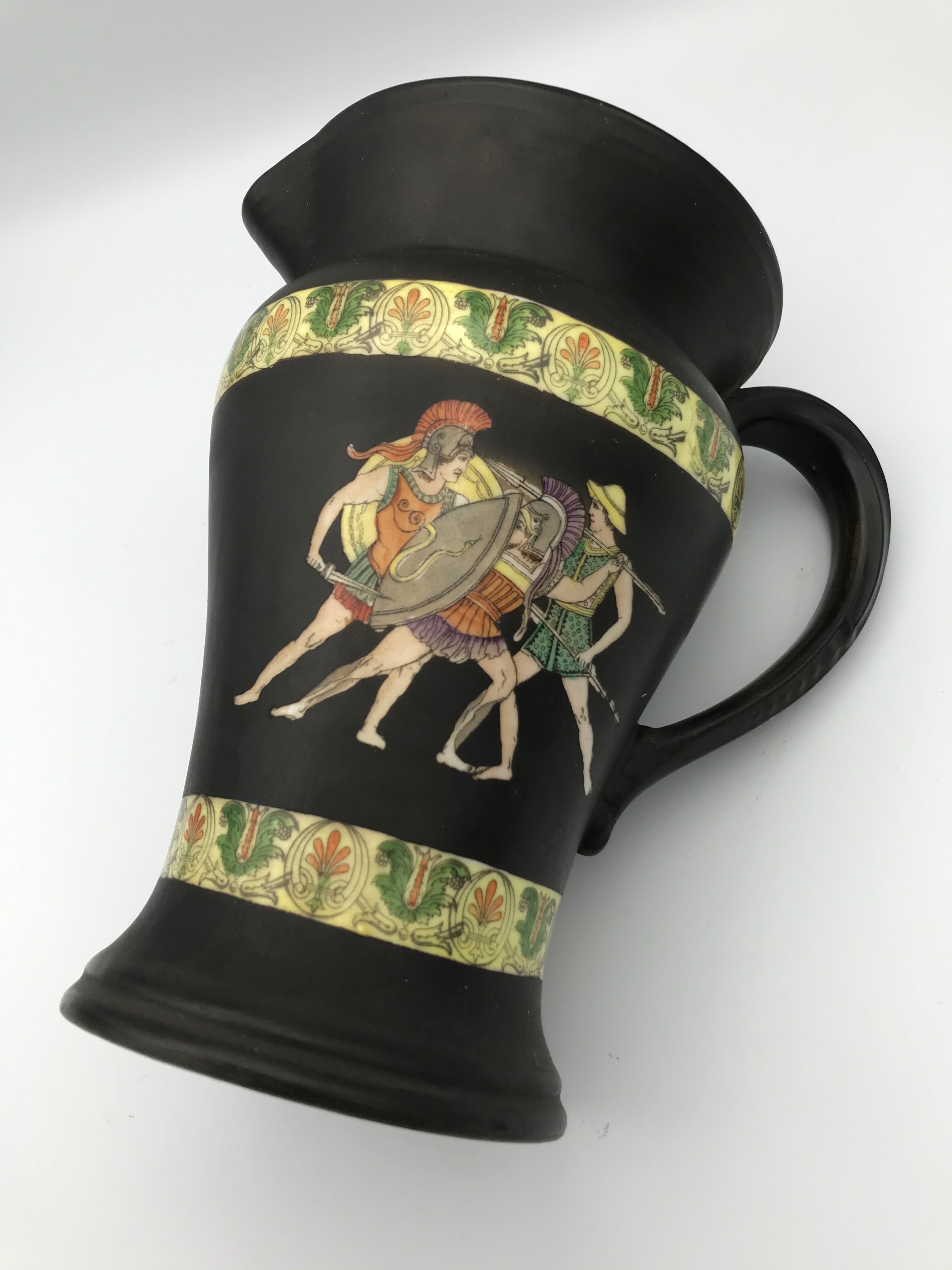 Pichet decor rome in porcelaine by royal bayreuth , bavaria