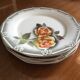 Lot of porcelain plates Digoin from sarreguemines series Odile