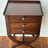 Side table with 3 drawers