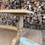 Table monastère 188cm frêne massif