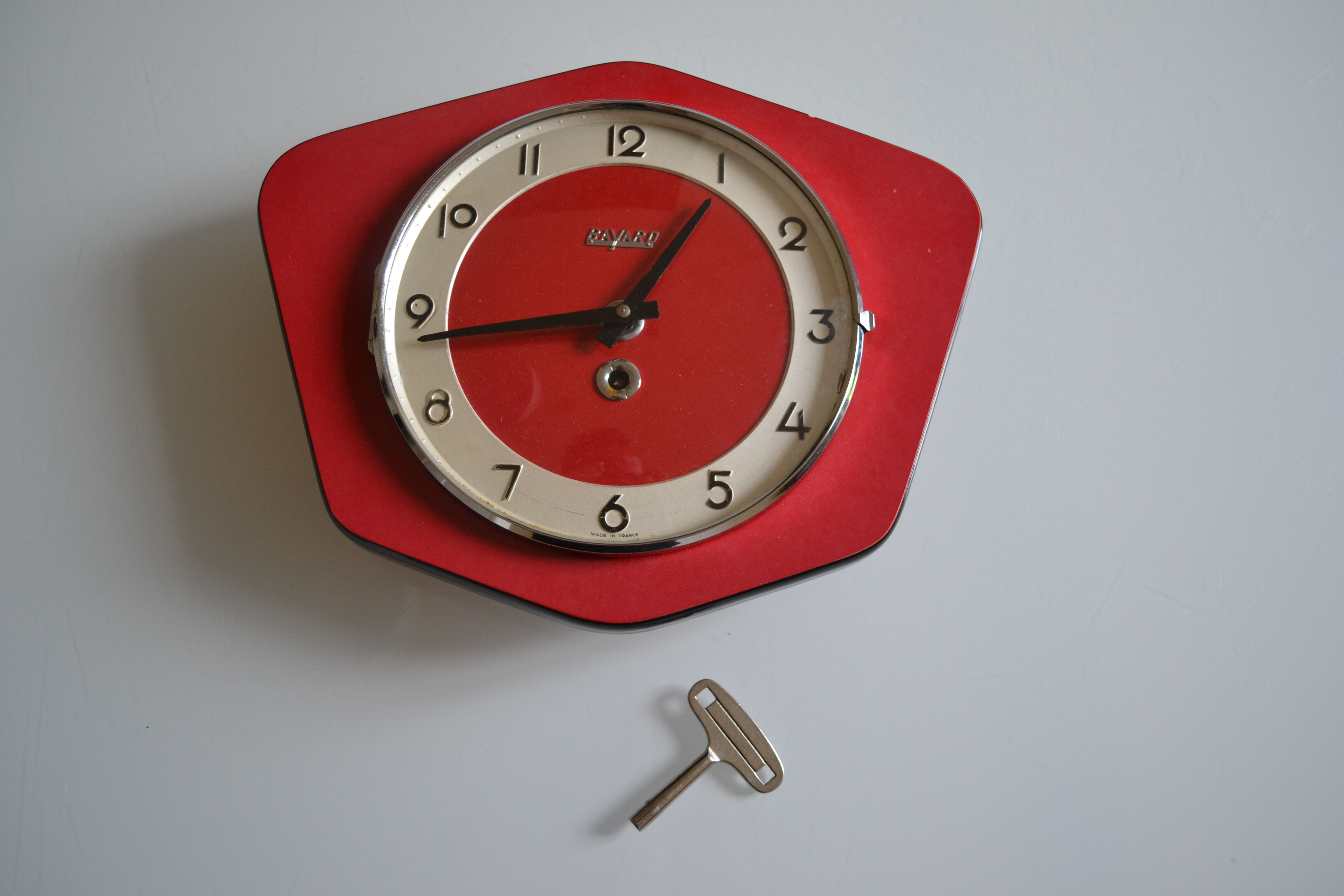 Formica Bayard 60's clock