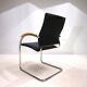 Chaise de salle à manger/conférence en cuir Thonet S74 par Josef Gorica, 1990