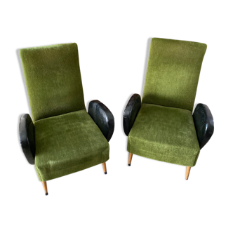 Pair of 60s armchairs