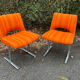 Paire de chaises Georges Frydman