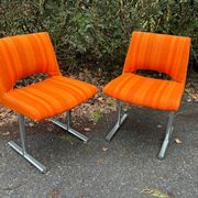 Pair of chairs by Georges Frydman