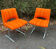 Pair of chairs by Georges Frydman