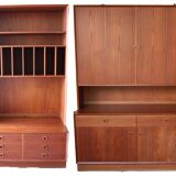 Teak bookcase Erik Brouer